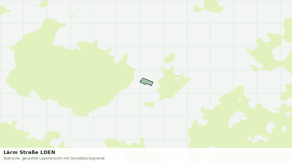 Statische Kartenansicht: Lärm Straße LDEN