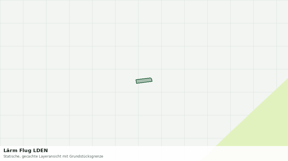Statische Kartenansicht: Lärm Flug LDEN