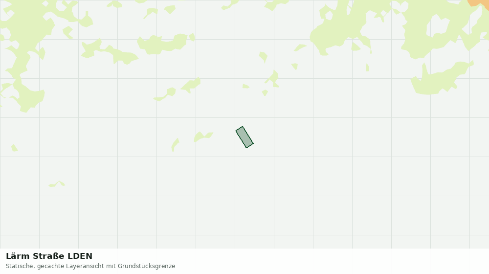 Statische Kartenansicht: Lärm Straße LDEN