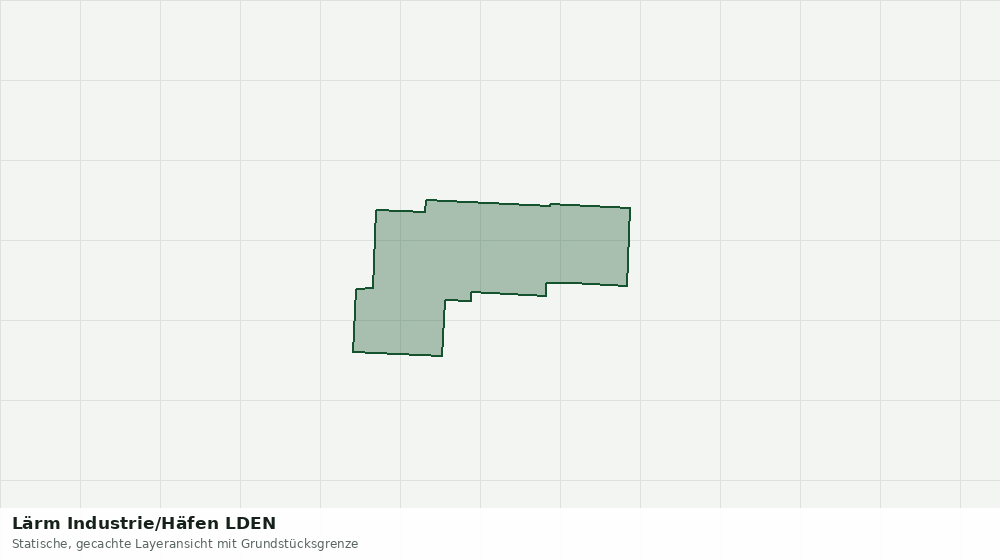 Statische Kartenansicht: Lärm Industrie/Häfen LDEN