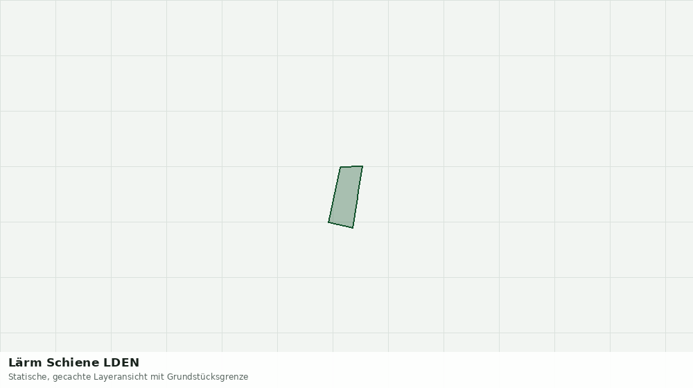 Statische Kartenansicht: Lärm Schiene LDEN