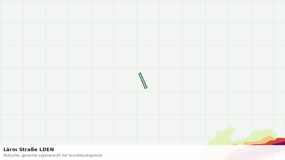 Statische Kartenansicht: Lärm Straße LDEN