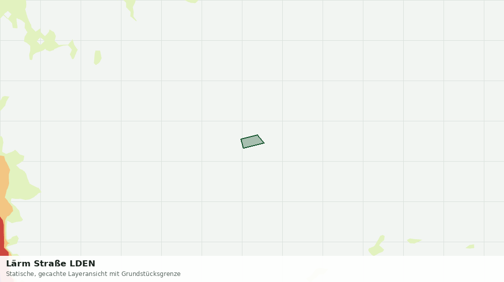 Statische Kartenansicht: Lärm Straße LDEN