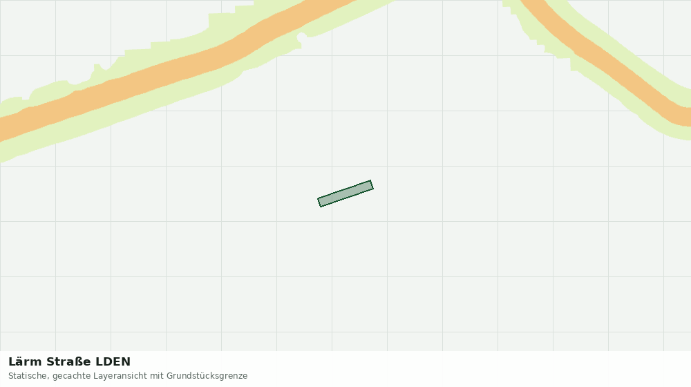 Statische Kartenansicht: Lärm Straße LDEN
