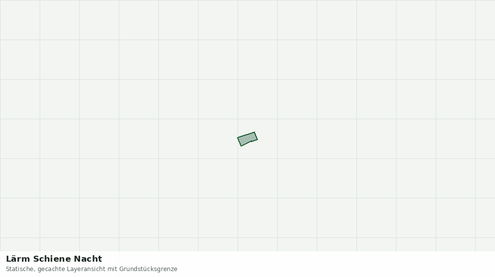 Statische Kartenansicht: Lärm Schiene Nacht