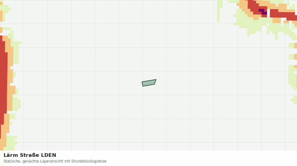 Statische Kartenansicht: Lärm Straße LDEN