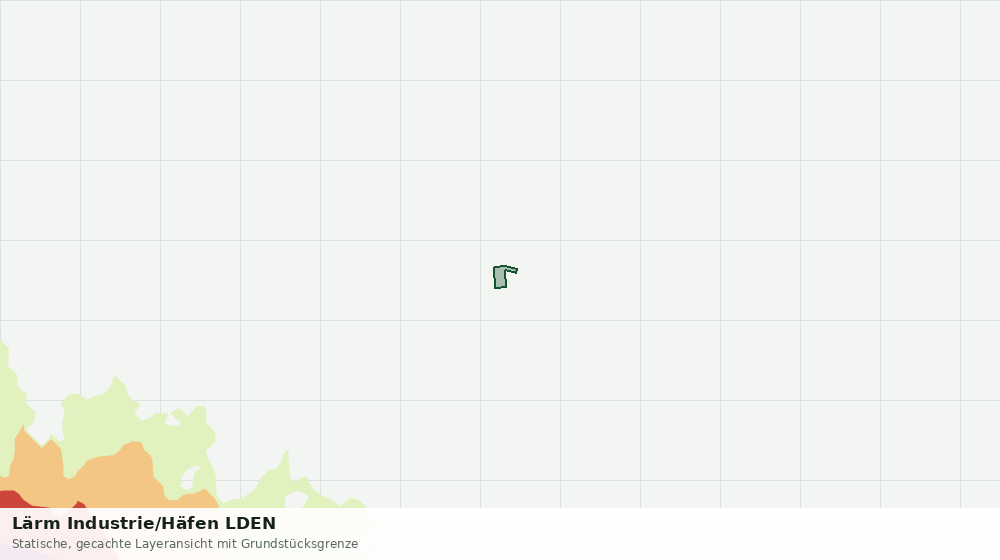 Statische Kartenansicht: Lärm Industrie/Häfen LDEN