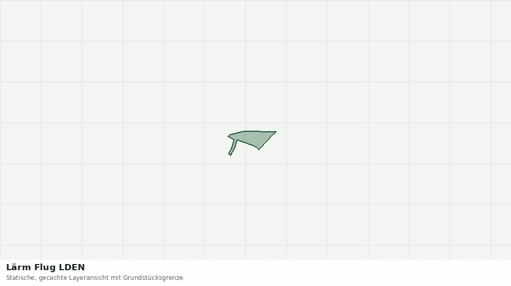 Statische Kartenansicht: Lärm Flug LDEN