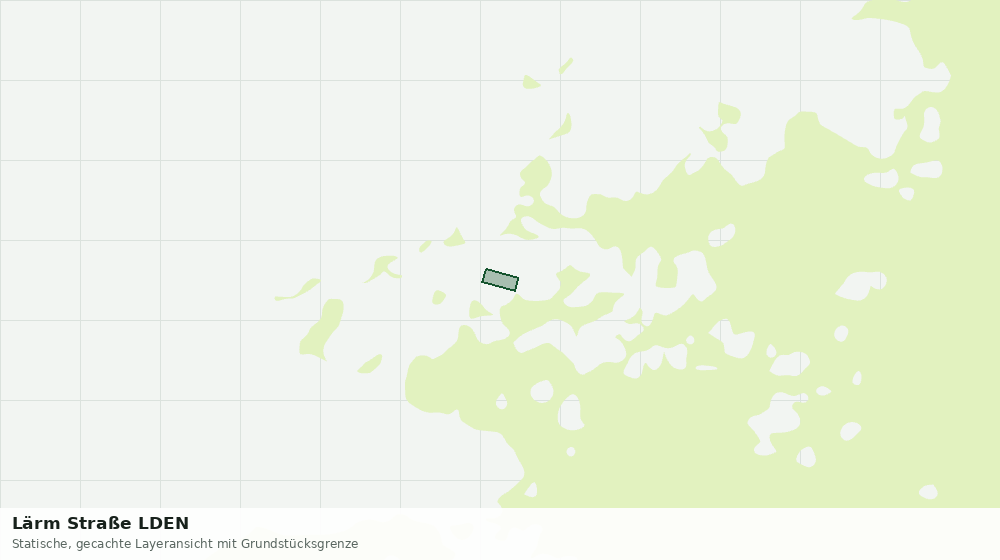 Statische Kartenansicht: Lärm Straße LDEN