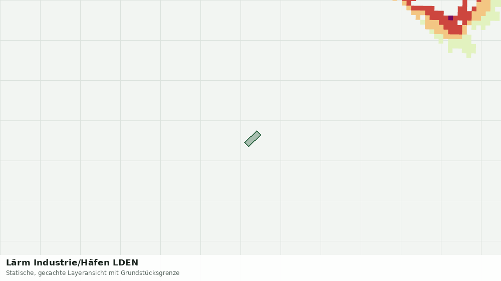 Statische Kartenansicht: Lärm Industrie/Häfen LDEN