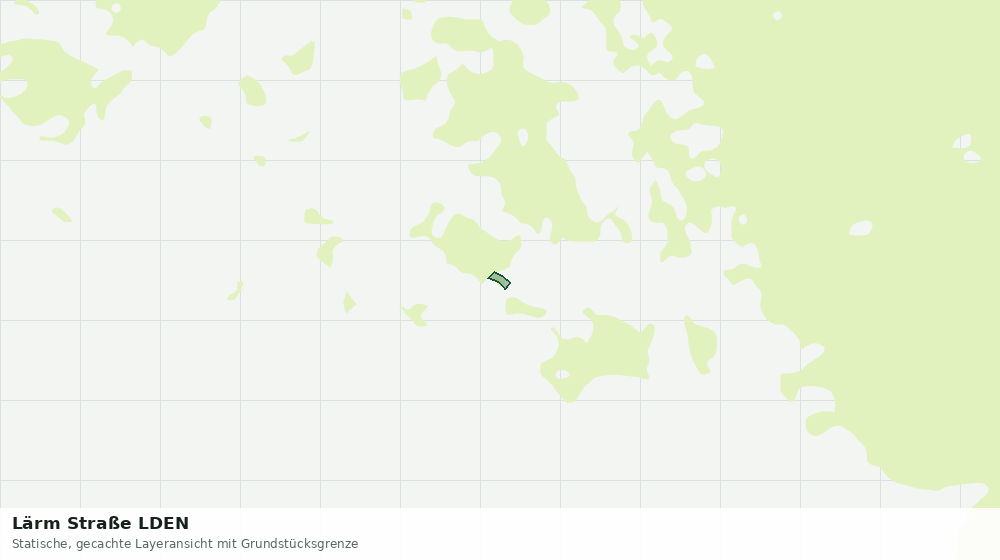 Statische Kartenansicht: Lärm Straße LDEN