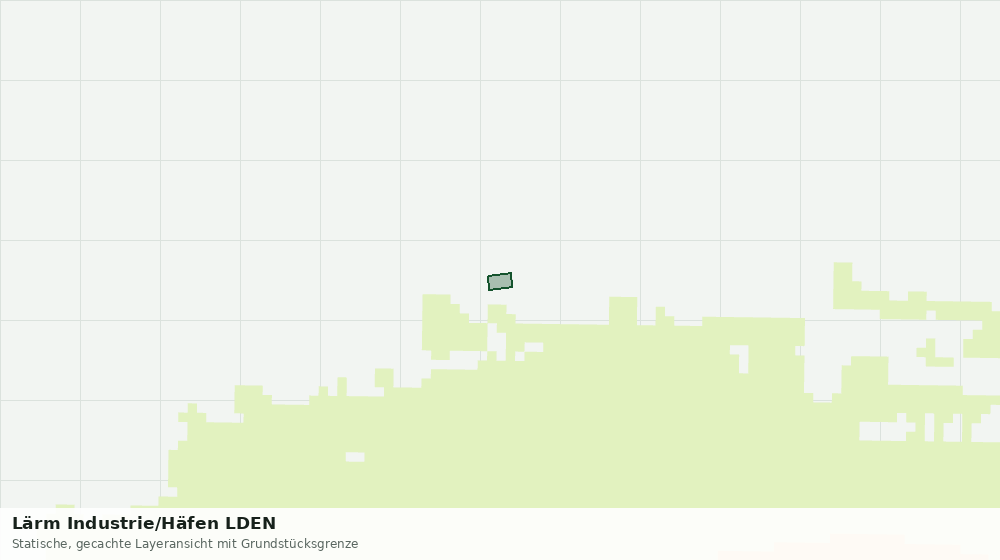 Statische Kartenansicht: Lärm Industrie/Häfen LDEN