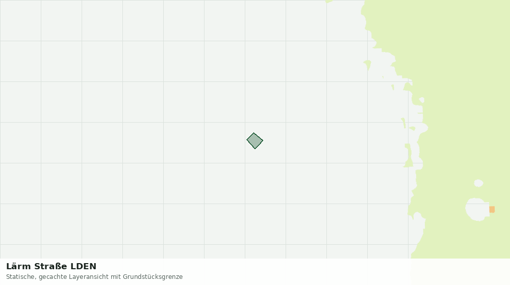 Statische Kartenansicht: Lärm Straße LDEN