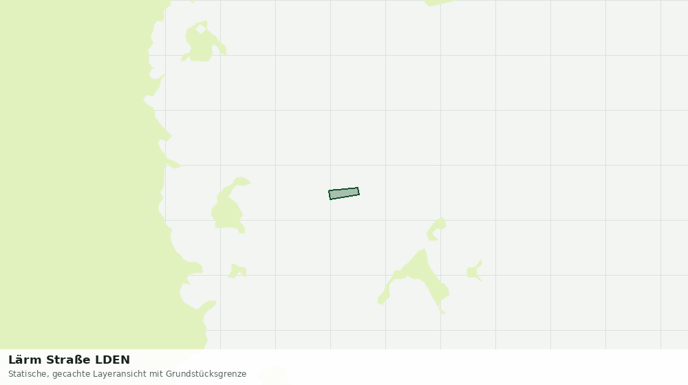Statische Kartenansicht: Lärm Straße LDEN