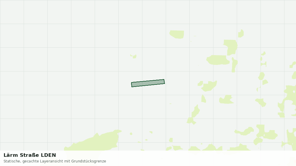 Statische Kartenansicht: Lärm Straße LDEN