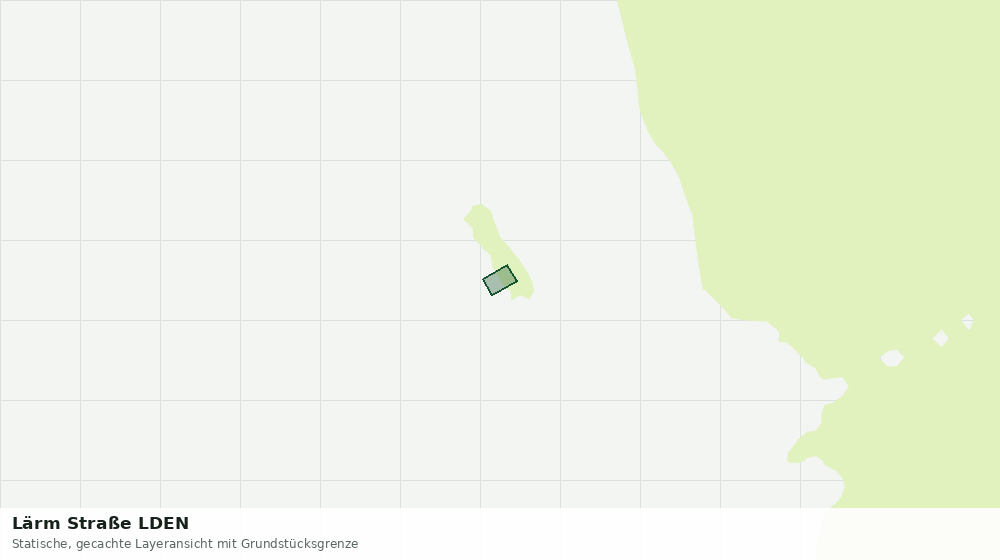 Statische Kartenansicht: Lärm Straße LDEN