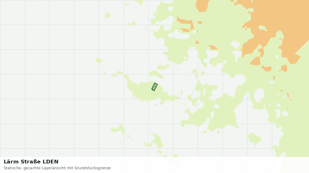 Statische Kartenansicht: Lärm Straße LDEN
