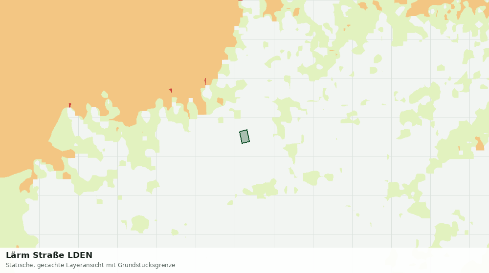 Statische Kartenansicht: Lärm Straße LDEN