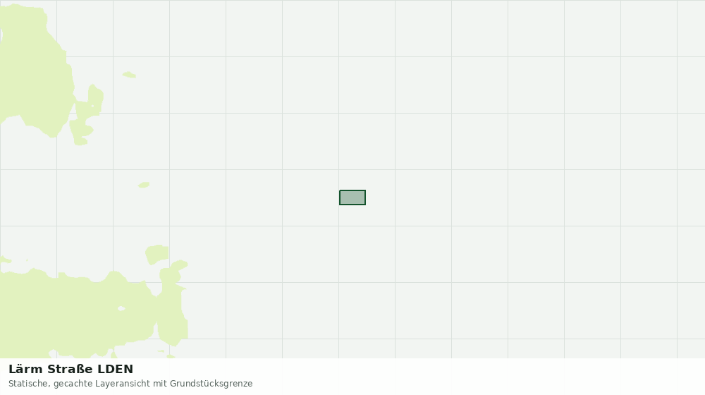 Statische Kartenansicht: Lärm Straße LDEN