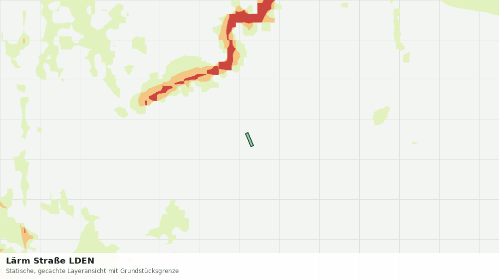 Statische Kartenansicht: Lärm Straße LDEN