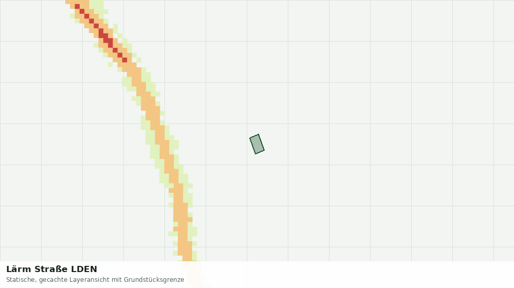 Statische Kartenansicht: Lärm Straße LDEN