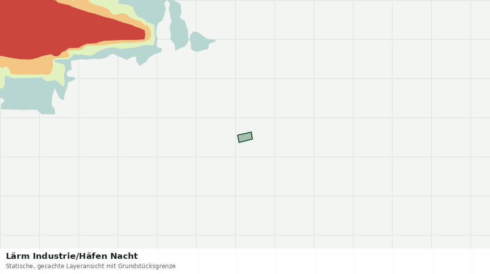 Statische Kartenansicht: Lärm Industrie/Häfen Nacht