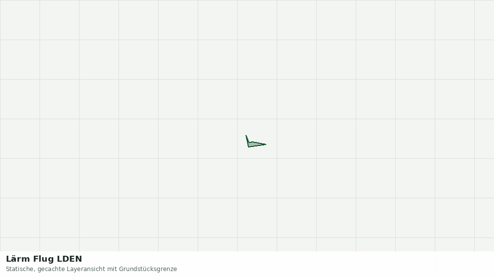 Statische Kartenansicht: Lärm Flug LDEN