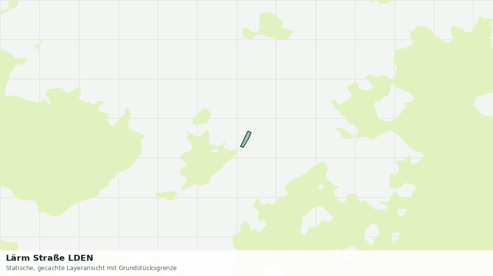 Statische Kartenansicht: Lärm Straße LDEN