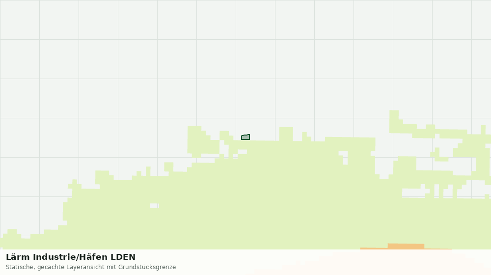 Statische Kartenansicht: Lärm Industrie/Häfen LDEN