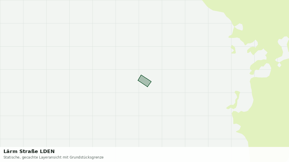 Statische Kartenansicht: Lärm Straße LDEN