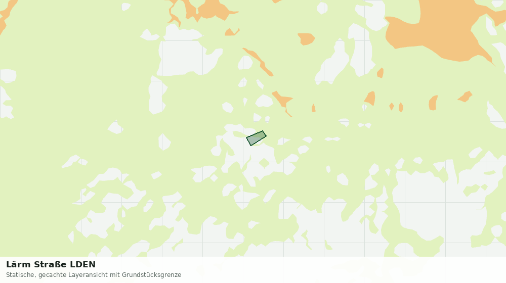 Statische Kartenansicht: Lärm Straße LDEN