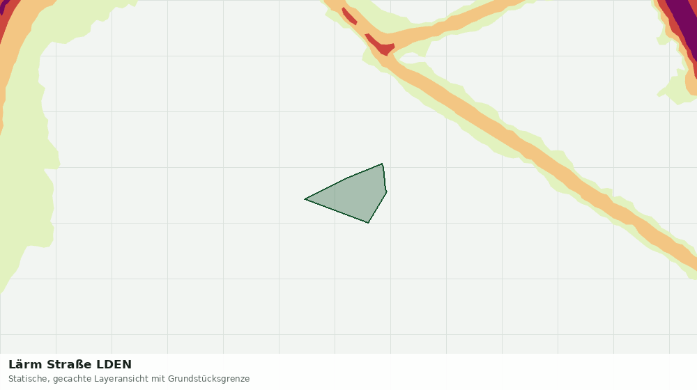 Statische Kartenansicht: Lärm Straße LDEN