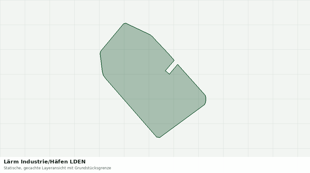 Statische Kartenansicht: Lärm Industrie/Häfen LDEN