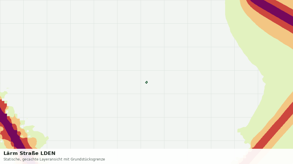 Statische Kartenansicht: Lärm Straße LDEN