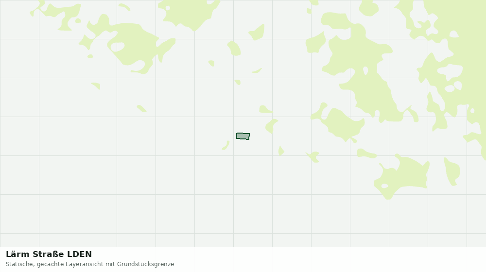 Statische Kartenansicht: Lärm Straße LDEN