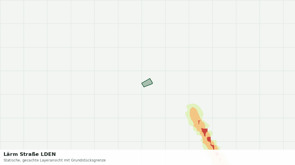 Statische Kartenansicht: Lärm Straße LDEN