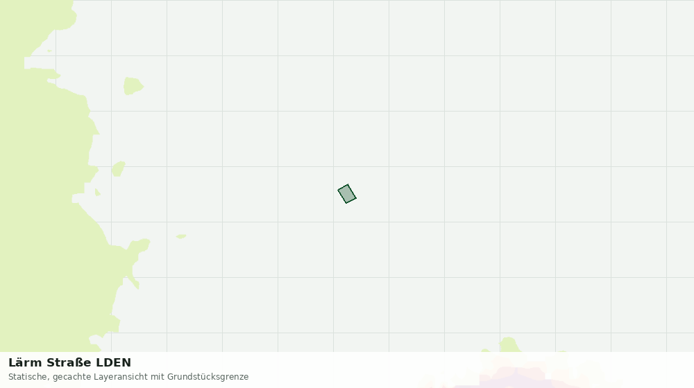 Statische Kartenansicht: Lärm Straße LDEN