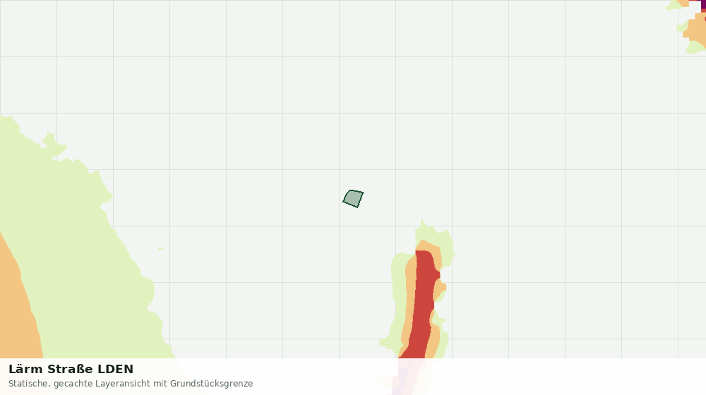 Statische Kartenansicht: Lärm Straße LDEN