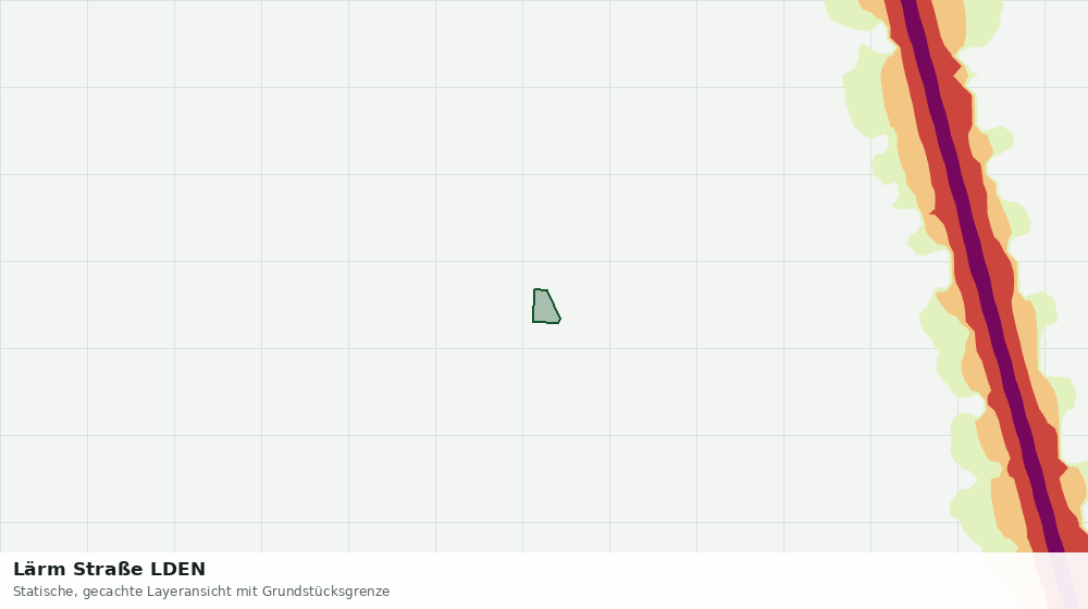 Statische Kartenansicht: Lärm Straße LDEN