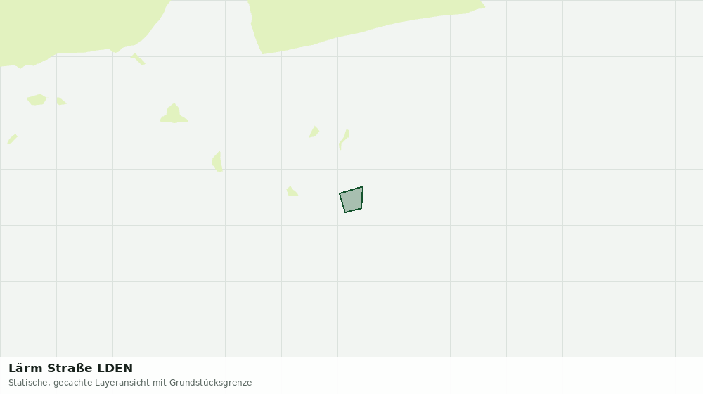 Statische Kartenansicht: Lärm Straße LDEN