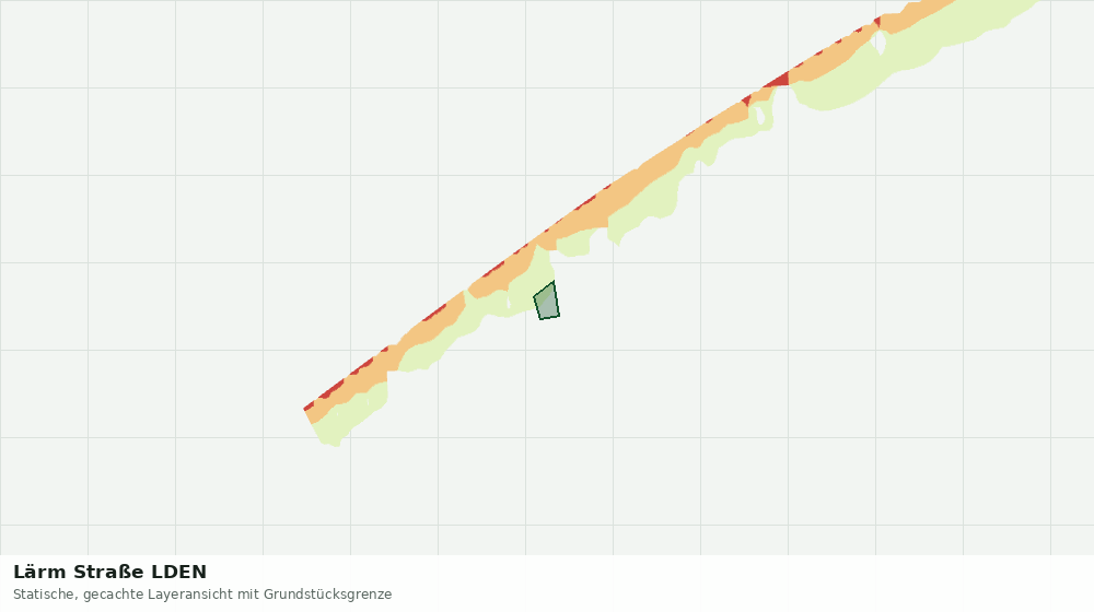 Statische Kartenansicht: Lärm Straße LDEN