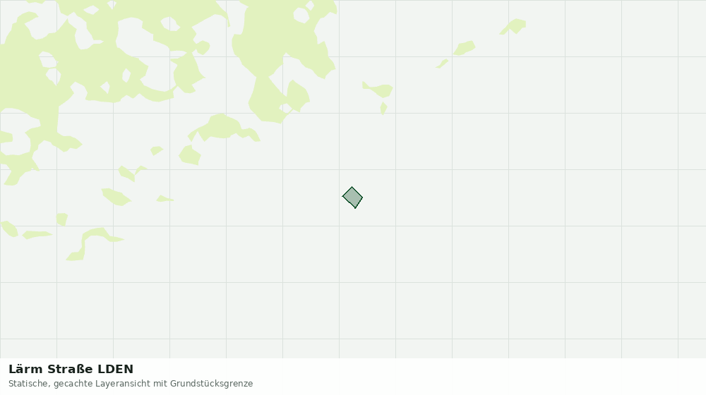 Statische Kartenansicht: Lärm Straße LDEN