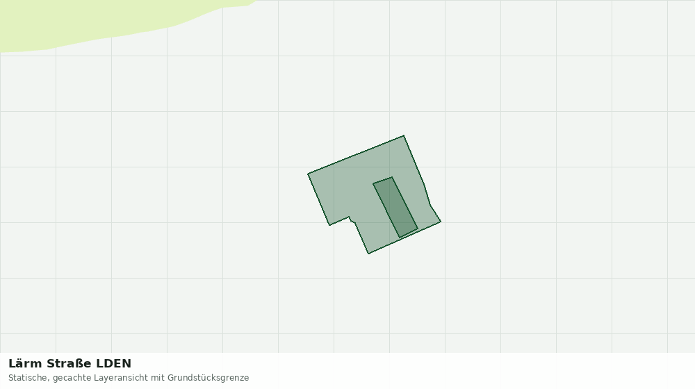 Statische Kartenansicht: Lärm Straße LDEN