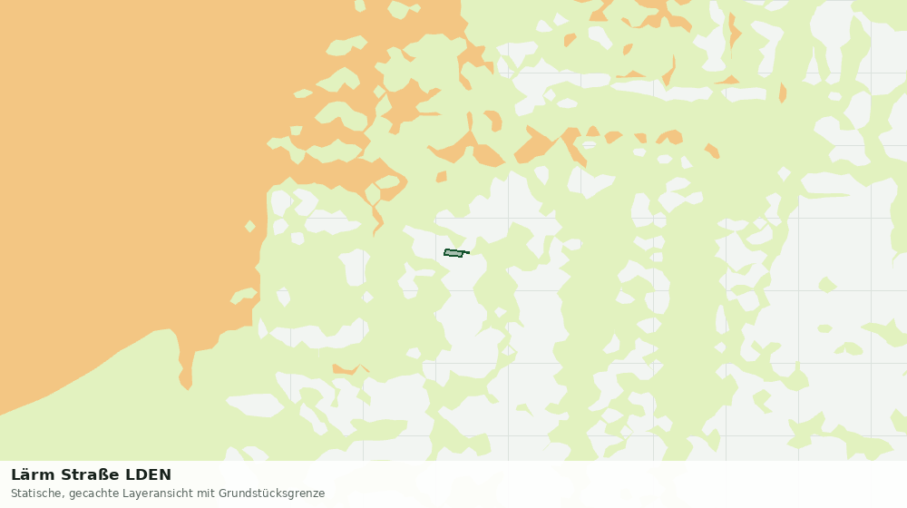 Statische Kartenansicht: Lärm Straße LDEN