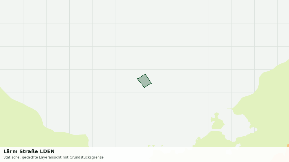 Statische Kartenansicht: Lärm Straße LDEN