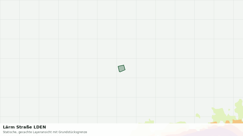 Statische Kartenansicht: Lärm Straße LDEN
