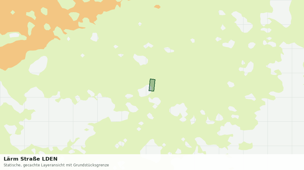 Statische Kartenansicht: Lärm Straße LDEN