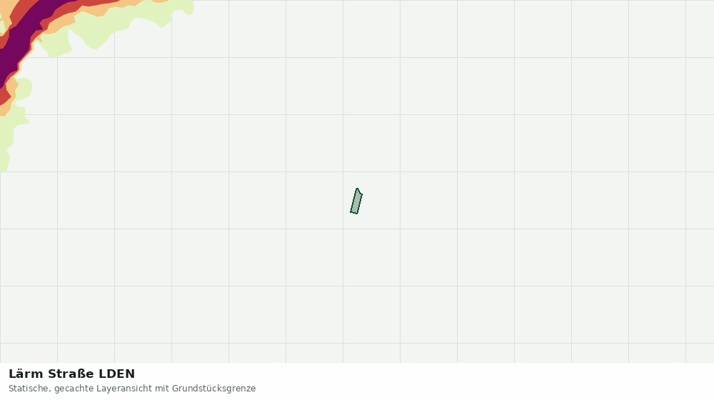 Statische Kartenansicht: Lärm Straße LDEN