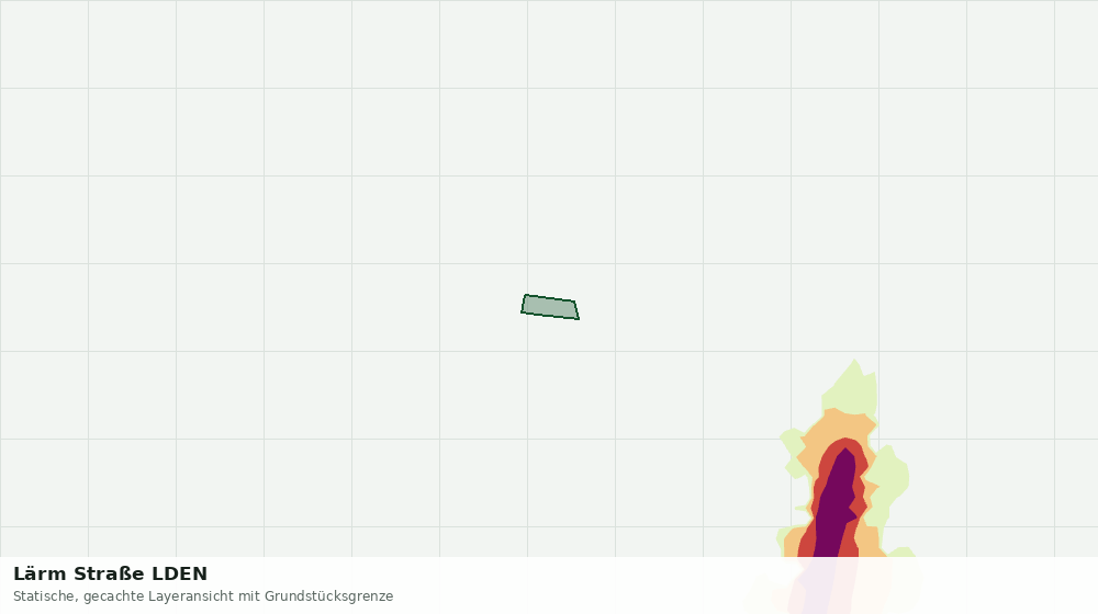 Statische Kartenansicht: Lärm Straße LDEN
