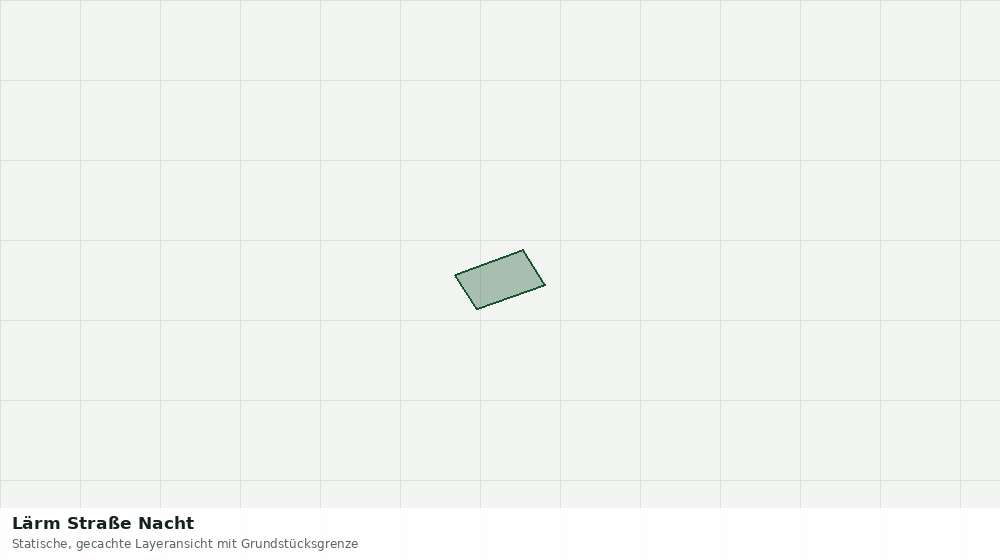 Statische Kartenansicht: Lärm Straße Nacht